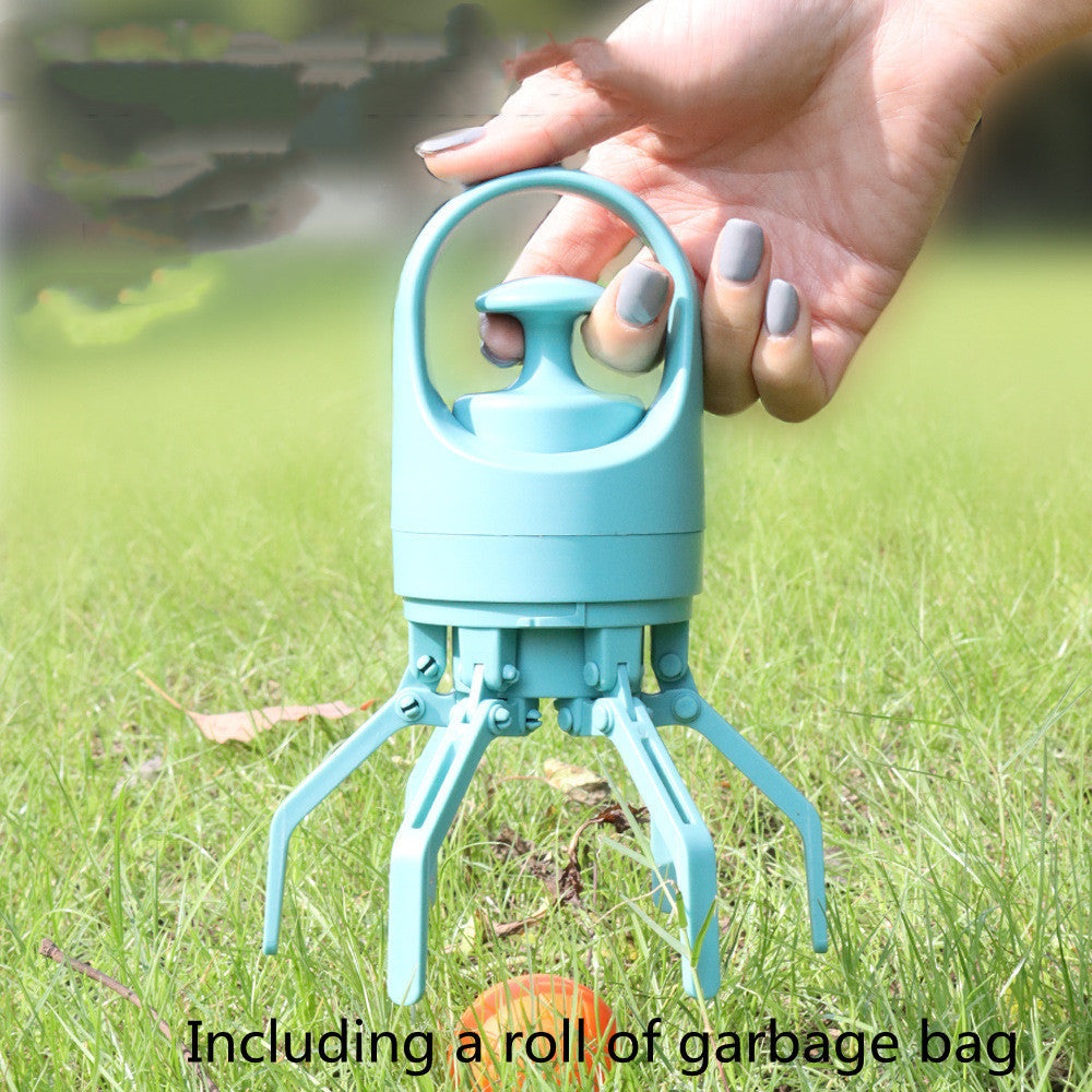 Poop Scoop - Dog Pooper Scooper With Built-in Poop Bag Dispenser